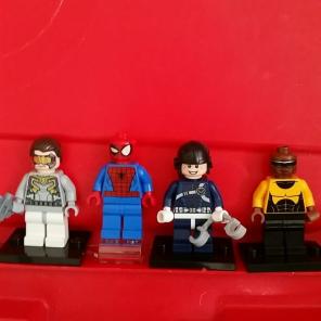 Lego Super Heroes Marvel lot Luke Cage +