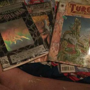 Three very expensive comics value 150