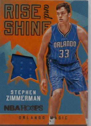 Stephen Zimmerman rookie Jersey card