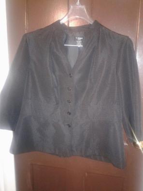 T. Milano black 2-pc suit size 20W