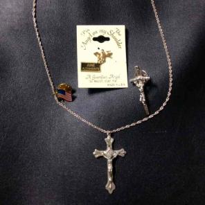 Vintage cross religious lot