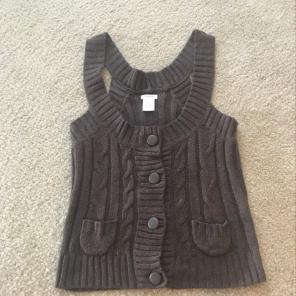 Brown Sweater Vest