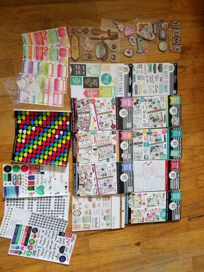 HUGE HAPPY PLANNER LOT 8+ sticker books