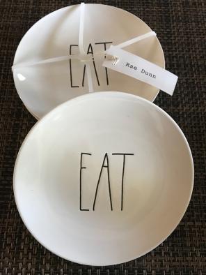 Rae Dunn EAT Plates