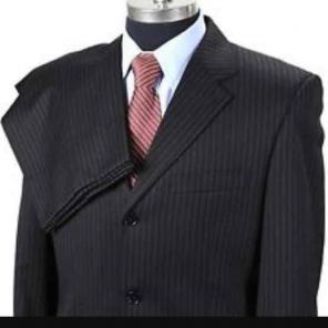 Men's 100% Wool Suit (2 piece)!