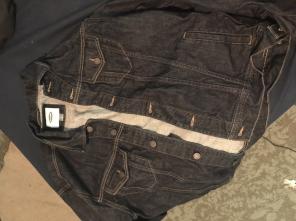 Large Old Navy Dark Blue Jean Jacket