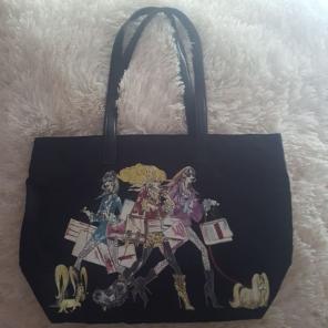 Purse tote ladies and dogs