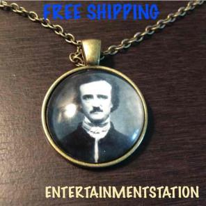 Edgar Allen Poe Pendant