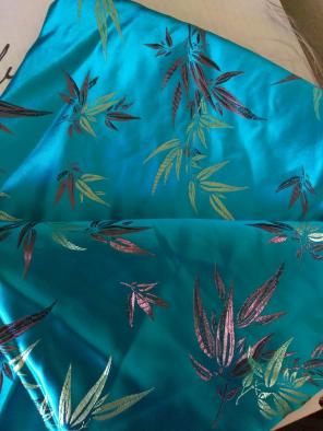 Vintage SILK BROCADE PIECES 2