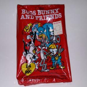 Bugs Bunny&friends Valentines cards 80's