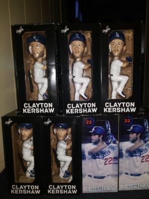 Clayton Kershaw bobblehead