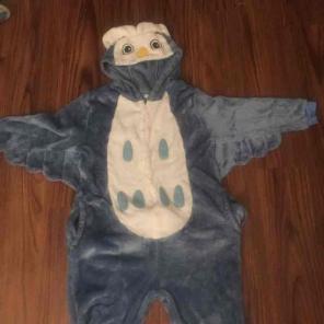 Blue Owl Onesie