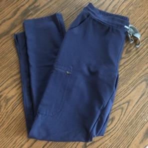 Figs Straight Leg Scrub Pants Small
