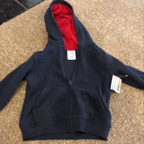 New Boys Blue Jacket Soft 3T