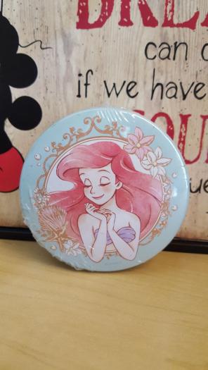 Little Mermaid Ariel tin case of memos