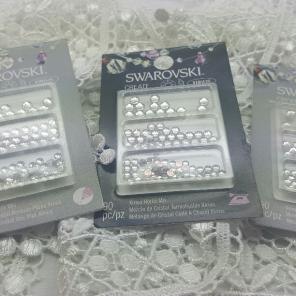 3 packs of swarovski crystals