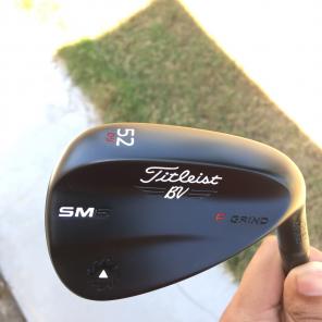 New Matte Black Titleist SM6 Wedge Set
