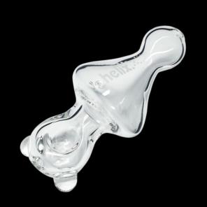 Helix 5 inch glass spoon bowl
