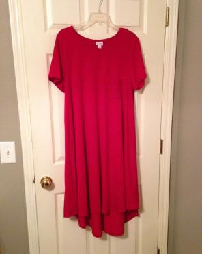 XL red Carly NWOT