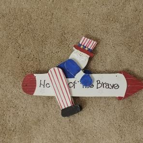 Handmade 4th of July sign