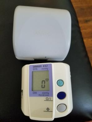 Omron RX2 Blood Pressure Test
