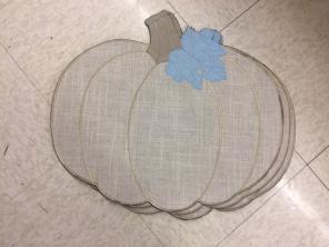 Pumpkin Placemats Set Of 4