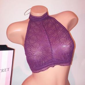 Victoria Secret Bralette Small High Neck