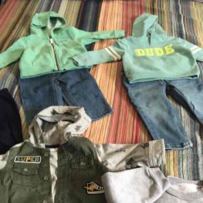 12 Months Boy (5 sets bundle)