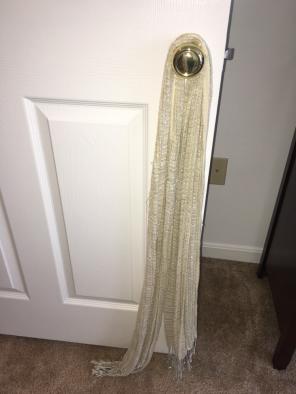 Sparkly Gold Scarf