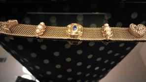 AWESOME Vintage Mesh Gem Bracelet