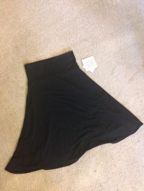 NWT Lularoe BLACK Azure XS