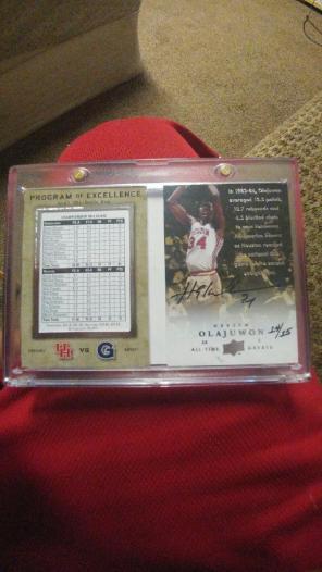 Hakeem olajuwon booklet auto 14/15