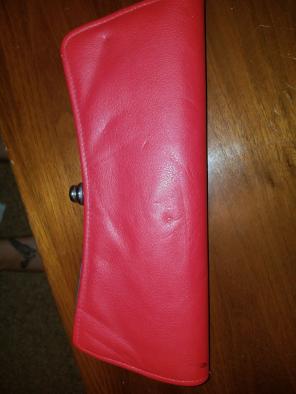 Vintage Aldo Red Clutch