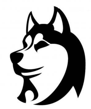 Husky vinyl decal sticker