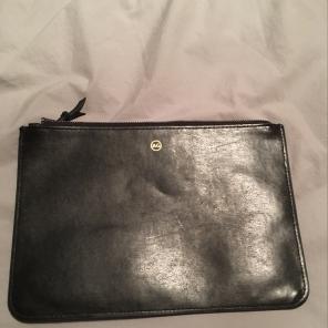 AG Leather Clutch