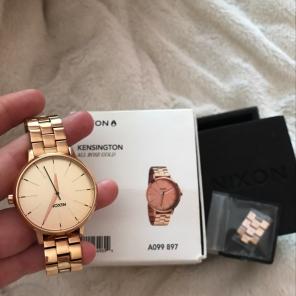 Rose Gold Nixon Watch