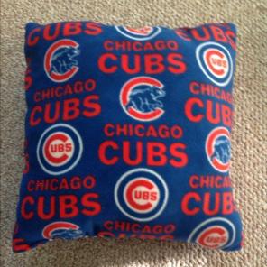 Chicago Cubs Baseball Handmade Pillow