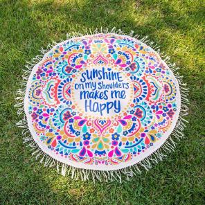 Large Summer Beach Towel/Blanket