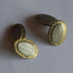 Art Deco Hwk Talon Grip Cufflinks