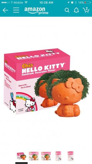 New Hello Kitty Chia Pet