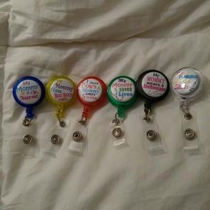 Badge clips