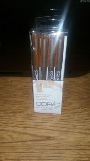 Copic Multiliner Sepia set