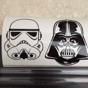 Vader and stormtrooper decal bundle