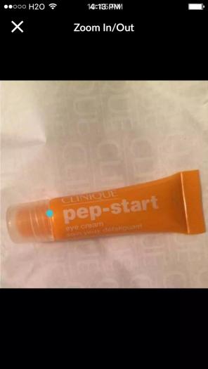 New Clinique pep-start eye cream 7ml