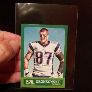 2014 Topps Rob Gronkowski mini