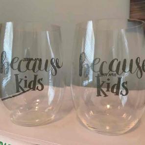 Because Kids acrylic glass