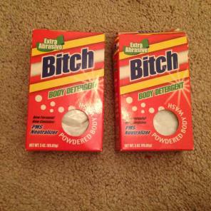 gag gift, b**ch detergent