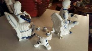 The Marquis collection porcelain man and