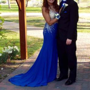 Jovani Royal Blue Prom Dress