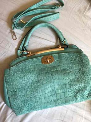 Turquoise purse